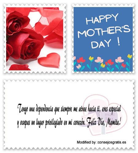 Descargar mensajes bonitos para el Día de la Madre para Facebook.#SaludosParaMiMadrastraPorDíaDeLaMadre