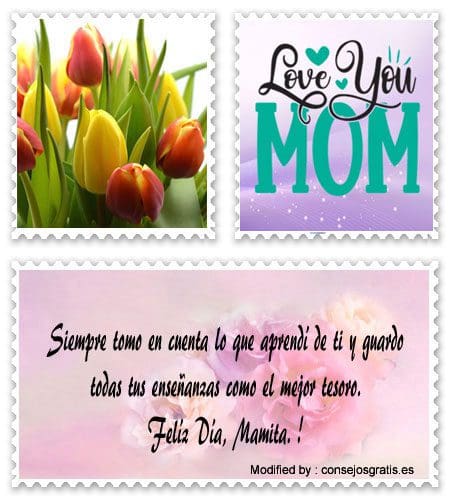 Descargar bellas imágenes para el Día de la Madre para Facebook.#MensajesPorElDíaDeLaMadre 
