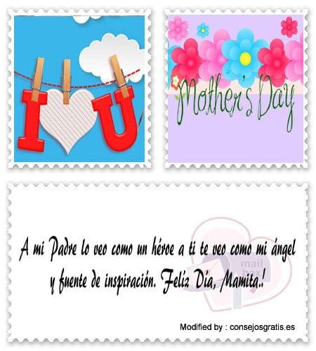 Descargar frases bonitas para dedicar el Día de la Madre.#MensajesPorElDíaDeLaMadre 