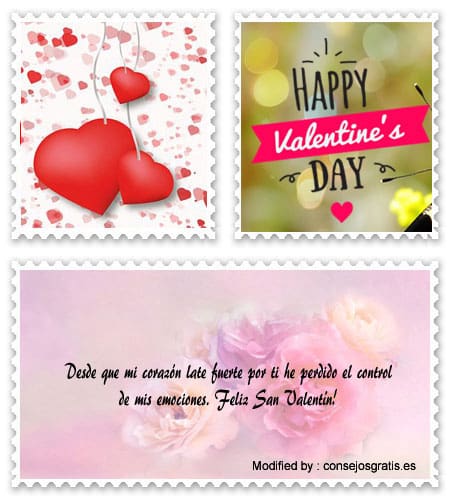 Ejemplos de mensajes de amor en San Valentín para celular.#FrasesDelDíaDelAmorParaInstagram,#FrasesPorSanValentínParaInstagram