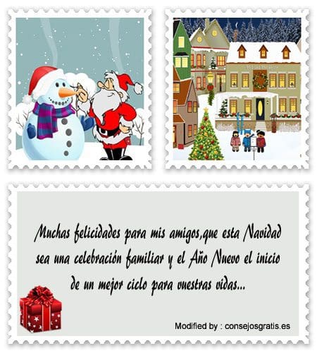 Descargar tarjetas con dedicatorias de Navidad para Facebook.#SaludosNavideños,#SaludosBonitosDeNavidad