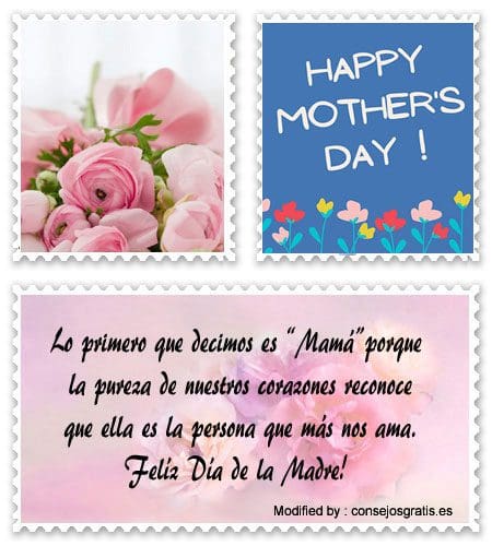 Mensajes bonitos para el Día de la Madre para mandar por WhatsApp.#MensajesPorElDíaDeLaMadre