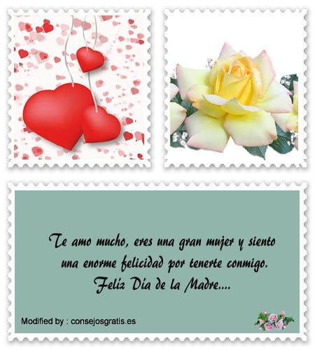 Bonitas tarjetas con frases de amor para el Día de la Madre.#MensajesParaDíaDeLaMadre