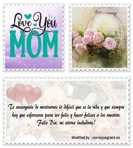 Originales poemas para el Día de la Madre para dedicar por Facebook.#MensajesParaDíaDeLaMadre