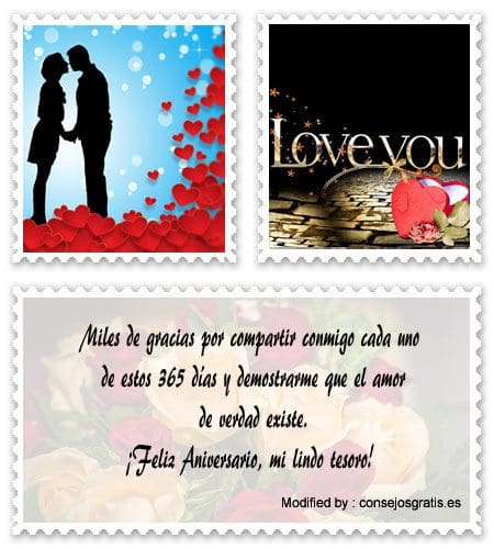 Buscar las mejores palabras y tarjetas románticas para enviar a mi novia por aniversario por WhatsApp 