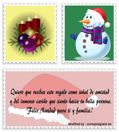 Taarjetas con mensajes para intercambio de regalo en Navidad.#MensajesParaIntercambioDeRegalo