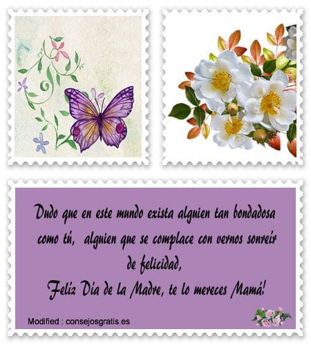 tarjetas con frases largas para el Día de la Madre