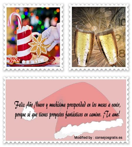 frases románticas de Año Nuevo para enviar por Messenger