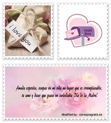 Bonitas tarjetas con pensamientos de amor para el Día de la Madre para Facebook.#SaludosParaDiaDeLaMadre,#FrasesParaDiaDeLaMadre,#MensajesParaDiaDeLaMadre,TarjetasParaDiaDeLaMadre