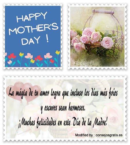 Las mejores felicitaciones del Día de la Madre para WhatsApp y Facebook.#TextosParaDíaDeLaMadre