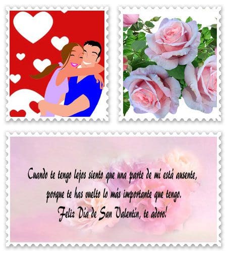 Textos bonitos de amor para San Valentín para WhatsApp.#FelízDíaDeSanValentín