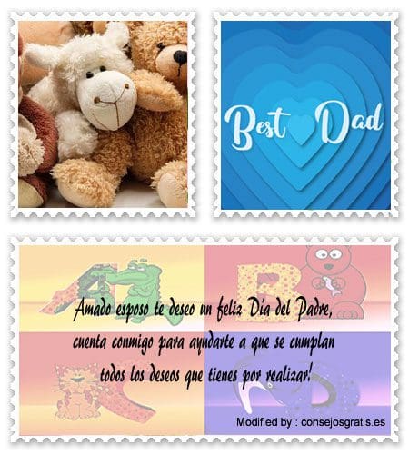 tarjetas con frases por el Día del Padre para Facebook.#MensajesPorElDíaDe PadreParaUnEsposo
