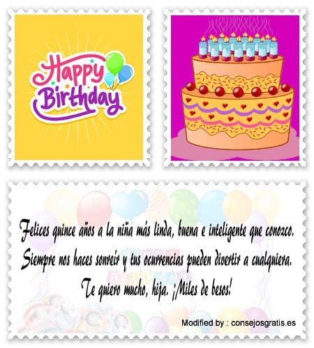 buscar bonitos saludos de cumpleaños para quinceañera para descargar.#SaludosDeFelízQuinceAñosParaMiHija