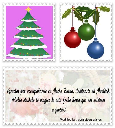 Buscar textos cortos por Navidad para WhatsApp y Facebook.#MensajesParaAgradecerEnNavidad