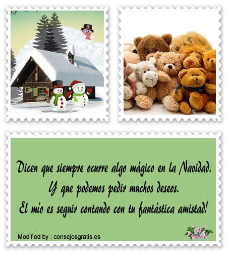 Frases con imágenes de Navidad para Facebook.#FelizNavidadMensajesCortas