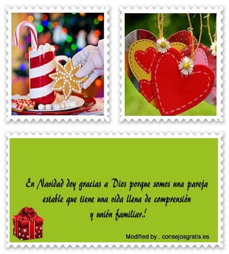 Buscar mensajes de amor para dedicar en Navidad por Whatsapp.#DeseosParaNavidad