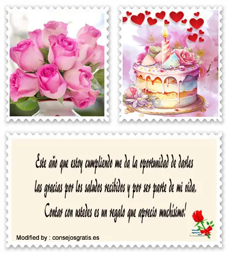 frases con imágenes de agradecimiento de cumpleaños.#AgradecimientosDeCumpleaños,#FrasesGraciasPorLosSaludosDeCumpleaños