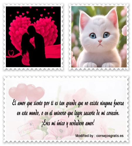 Buscar mensajes originales de amor para enamorar a mi pareja.#FrasesDeAmor,#FrasesDeAmorParaNovios,#TarjetasDeAmorParaNovios