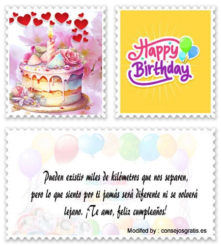 Tarjetas de feliz cumpleaños mi amor para compartir en Facebook.#SaludosDeCumpleañosParaMiAmor,#FelicitacionesDeCumpleañosParaMiNovio