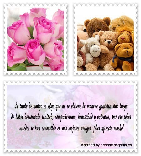 Buscar bonitas imágenes con frases de amistad.#MensajitosParaAmigas, #MensajesDeAmistad #AmigasVerdaderas