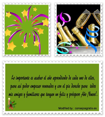 Frases y tarjetas de año nuevo para enviar por celular.#FrasesDeAñoNuevoParaRedesSociales,#FrasesDeAñoNuevoParaInstagram