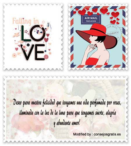 Descargar mensajes románticos para aniversario de novios para Whatsapp.#FrasesDeAniversario#FrasesDeAmorParaAniversario,#TarjetasDeAmorParaAniversario