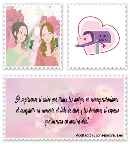 Bonitas frases y tarjetas para dedicar a mi amiga por WhatsApp.#MensajitosParaAmigas,#MensajesDeAmistad,#AmigasVerdaderas